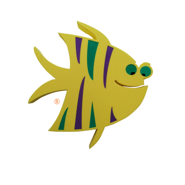 Poissons à Suspendre Modele B "Tropic'eau"