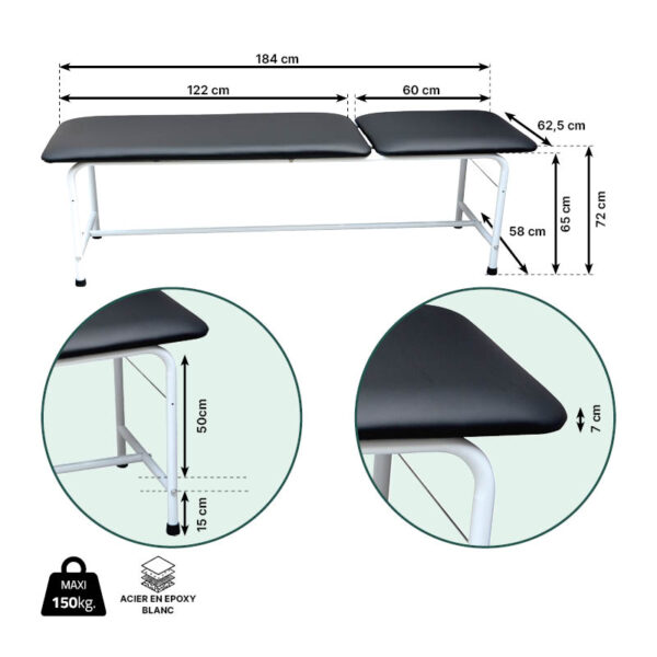 Table D'examen 2 Plans – Image 2
